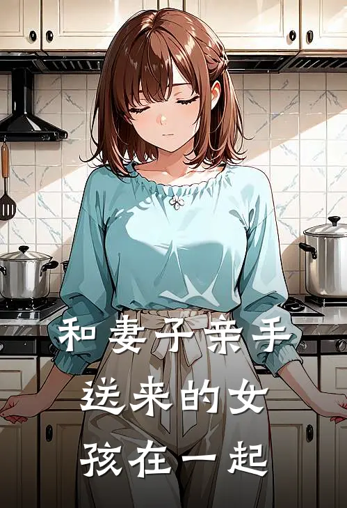 和妻子亲手送来的女孩在一起