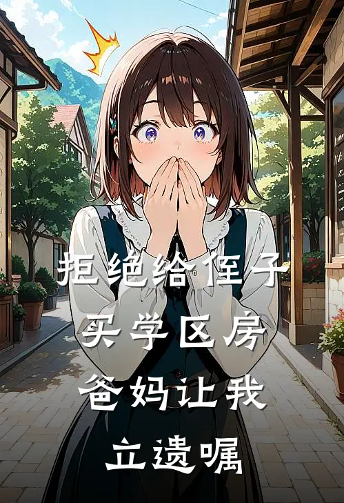 拒绝给侄子买学区房，爸妈让我立遗嘱