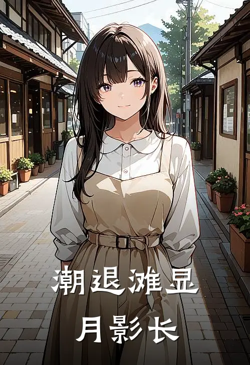 潮退滩显月影长