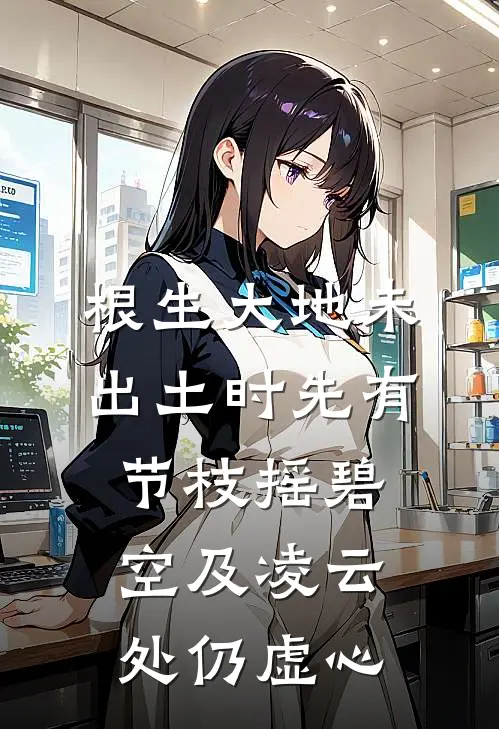 根生大地未出土时先有节枝摇碧空及凌云处仍虚心