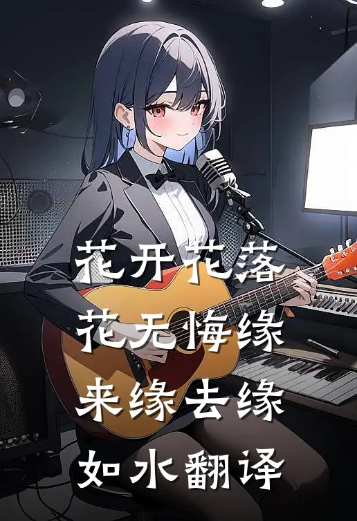 花开花落花无悔缘来缘去缘如水翻译