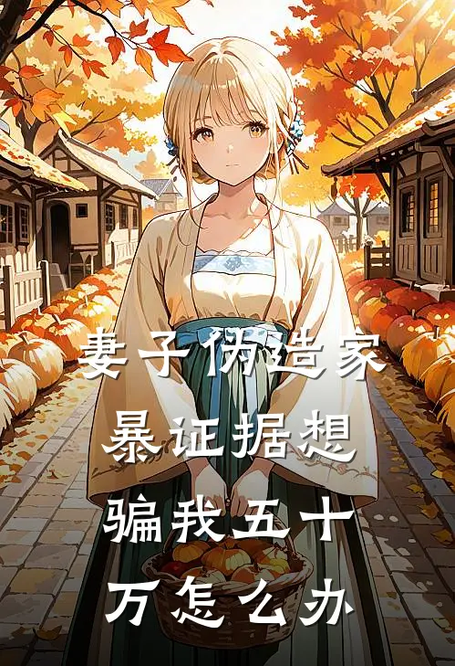 妻子伪造家暴证据想骗我五十万怎么办